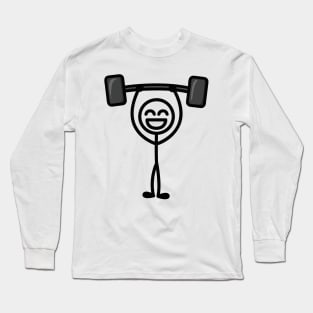 weightlifter Long Sleeve T-Shirt